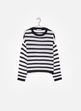 Loose-fit round neck sweater