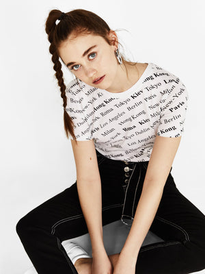 Cotton Off-the-Shoulder Tee 2