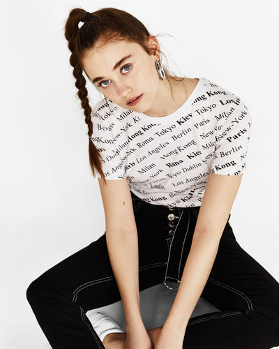 Cotton Off-the-Shoulder Tee 2