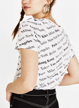 Cotton Off-the-Shoulder Tee 2