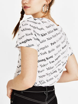 Cotton Off-the-Shoulder Tee 2