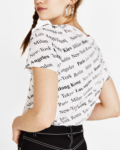 Cotton Off-the-Shoulder Tee 2