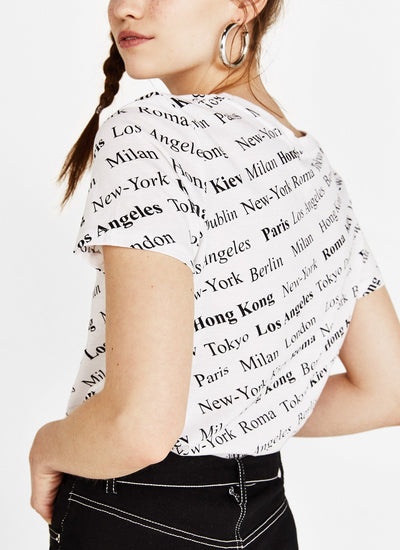 Cotton Off-the-Shoulder Tee 2