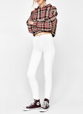 High waist denim jeggings